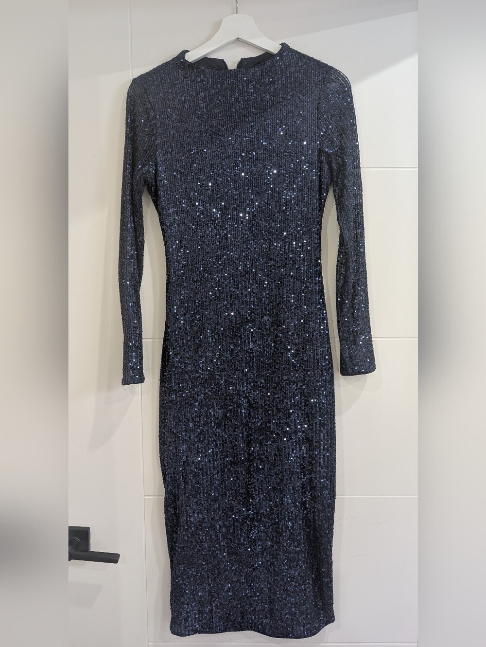 Ever New - Melbourne Sparkling Midnight Blue Sequin Dress